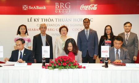 Tập đoàn BRG, SeABank và Coca-Cola Việt Nam hợp tác toàn diện