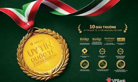 VPBank đạt 10 giải thưởng và chứng nhận trong năm 2016