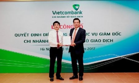Sở giao dịch Vietcombank có tân giám đốc