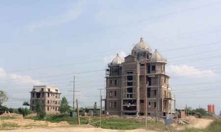 Khu đô thị Phú Lương: Ngang nhiên xây biệt thự không phép