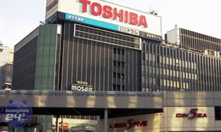 Toshiba tụt xuống hạng hai trên TSE