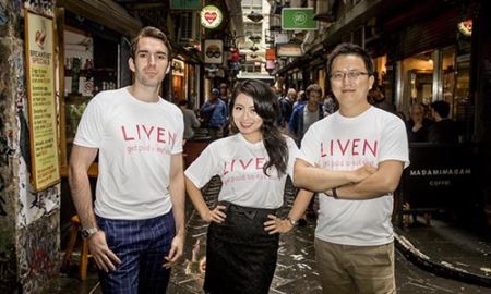 Ứng dụng Liven trả lại thực khách 25% tiền mặt