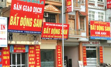 Loạn sàn giao dịch bất động sản