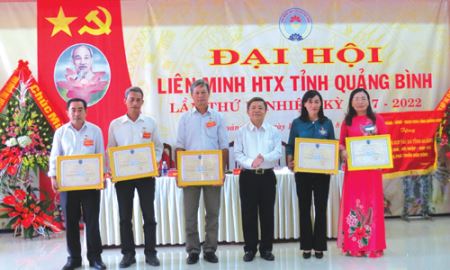 Đại hội lần thứ V Liên minh HTX tỉnh Quảng Bình