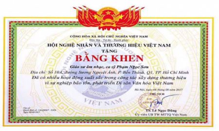 Hội nghệ nhân và Thương hiệu Việt Nam nói không phong tặng 