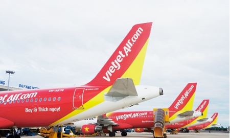 Vietjet tiếp tục trả cổ phiếu thưởng 40%