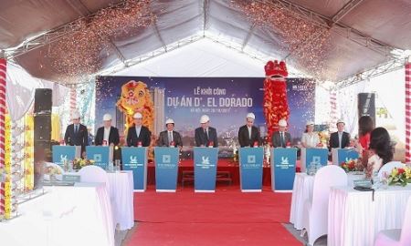 Tân Hoàng Minh khởi công xây dựng dự án D'.Eldorado bên Hồ Tây
