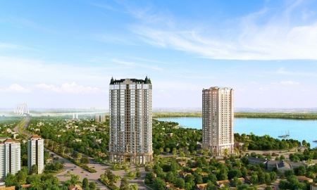 Tầm nhìn sông Hồng đắt giá của căn hộ D'. El Dorado
