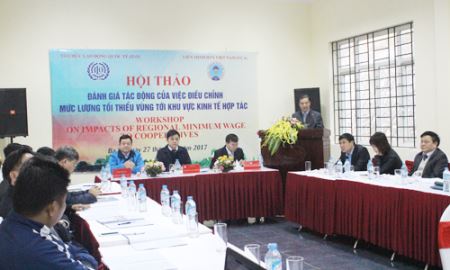 Chính sách lương tối thiểu:  Tránh những cú sốc cho HTX