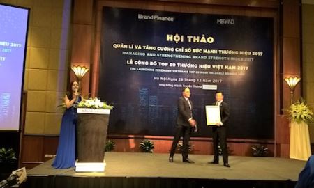 Top 50 thương hiệu hàng đầu Việt Nam có giá trị 11.279 tỷ USD