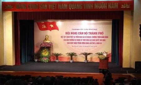 Hải Phòng triển khai các Nghị quyết Hội nghị Trung ương 6 khóa XII