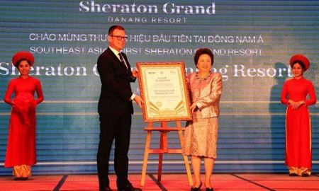 Tập đoàn Marriott International ra mắt khu nghỉ dưỡng thương hiệu Sheraton Grand đầu tiên ở khu vực Đông Nam Á