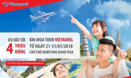‘Xách balo lên và đi’ cùng Maritime Bank  để nhận ‘lì xì’ tới 4 triệu đồng