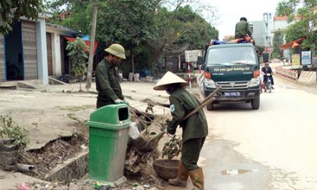 Công tác vệ sinh môi trường hiệu quả sau Tết