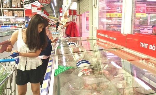 Hai tháng đầu năm nhập gần 2.300 tấn thịt bò từ Mỹ và Úc