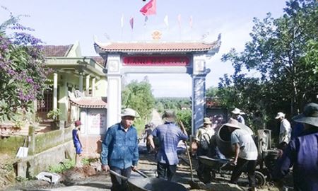 Xây dựng NTM ở Quảng Trị: Linh Hải nỗ lực về đích
