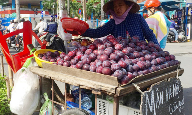 Mập mờ nguồn gốc rau quả