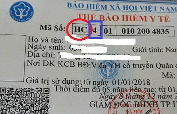 Quyền lợi được hưởng qua ký hiệu trên thẻ bảo hiểm y tế năm 2018