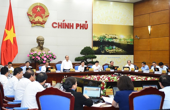 Hôm nay, Chính phủ họp phiên thường kỳ tháng 4/2018