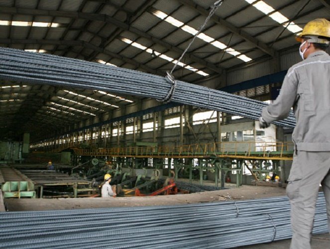 Sản xuất và tiêu thụ thép đều tăng mạnh