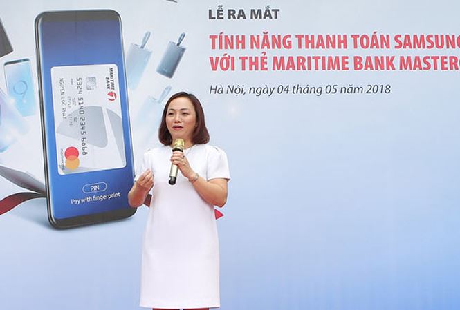 Maritime Bank phối hợp cùng Samsung ra mắt phương thức hiện đại “chạm” để thanh toán