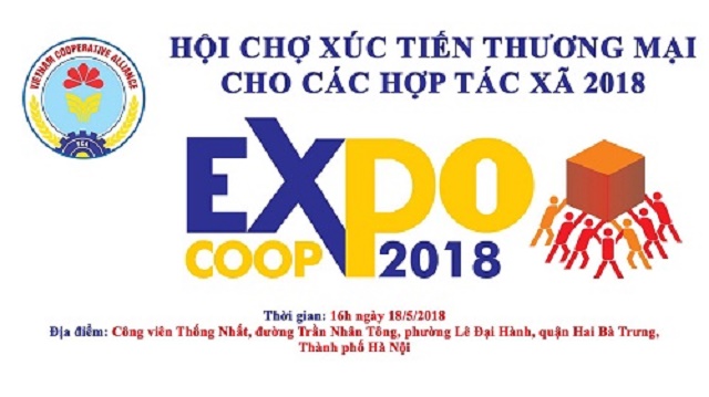 Sắp diễn ra Hội chợ xúc tiến thương mại cho các HTX năm 2018
