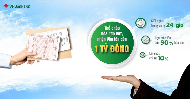 VPBank “xuất xưởng” sản phẩm cho vay thế chấp bằng hóa đơn VAT