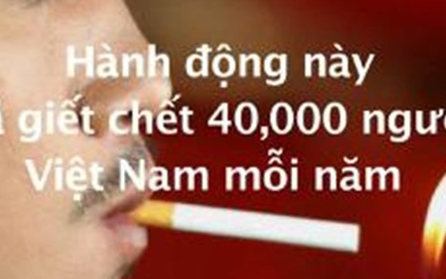 40.000 người tử vong mỗi năm do các bệnh liên quan tới thuốc lá