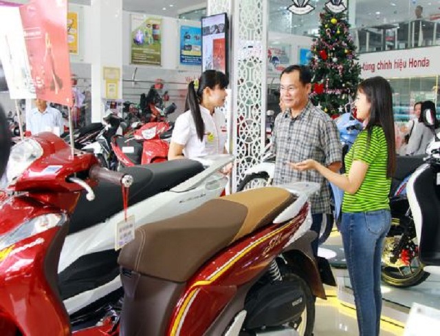 Thị trường xe máy vẫn sôi động