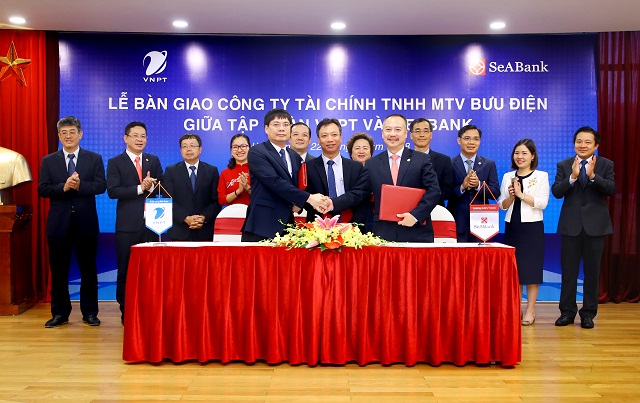 SeABank chính thức tiếp nhận Công ty Tài chính Bưu điện từ VNPT
