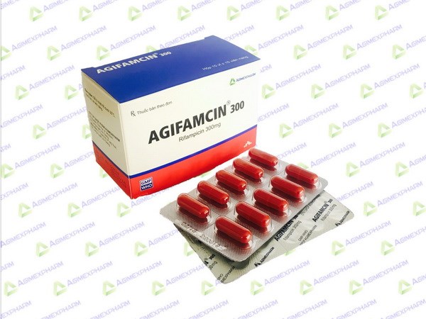 Đình chỉ lưu hành thuốc viên nang cứng Agifamcin 300mg
