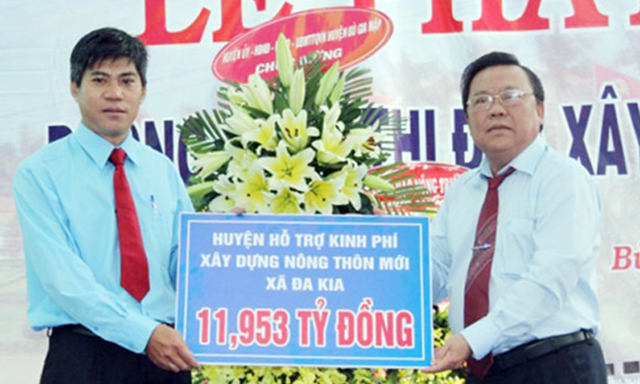 Bình Phước: Chuyển biến trong xây dựng NTM ở Bù Gia Mập