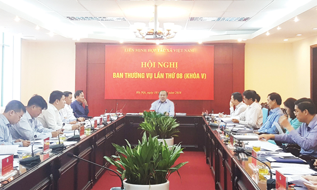 Hội nghị Ban Thường vụ Liên minh HTX Việt Nam lần thứ 8, khóa V
