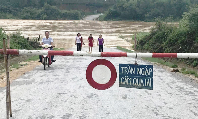 Bắc Trung bộ: Nhiều địa phương bị cô lập vì bão số 3
