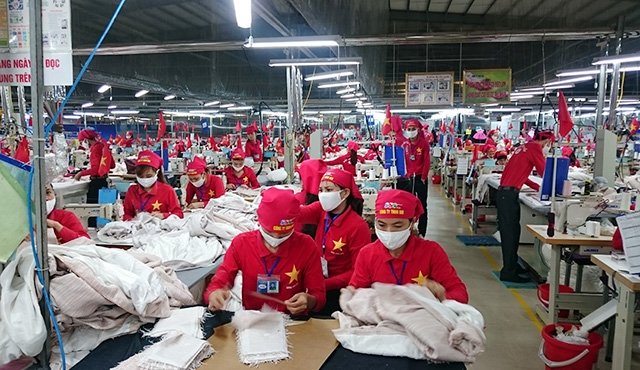 Ngành dệt may đạt mức tăng trưởng xuất khẩu cao nhất 5 năm