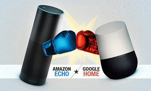 'Trận chiến' giữa Amazon và Google chuyển mục tiêu sang các thiết bị mới