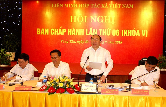 Hội nghị Ban chấp hành Liên minh HTX Việt Nam lần 6 khoá V