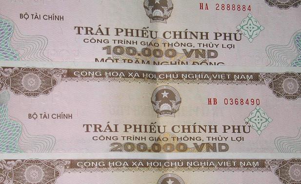 Huy động thêm 4.100 tỷ đồng trái phiếu Chính phủ