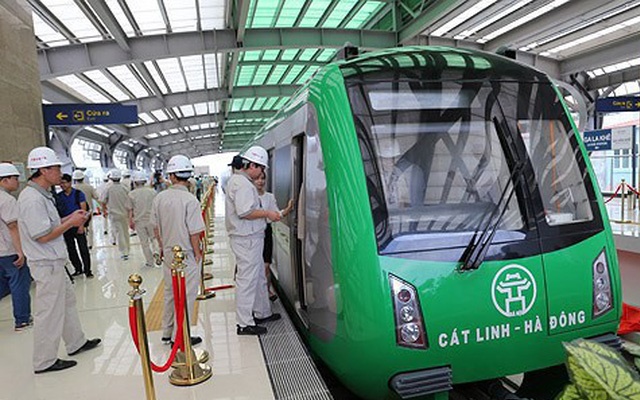 Đường sắt đô thị Cát Linh-Hà Đông chạy thử toàn tuyến ngày 20/9