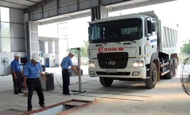 Trung tâm Đăng kiểm xe cơ giới đầu tiên lên sàn