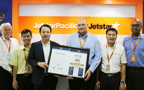 Jetstar Pacific được IATA trao chứng nhận an toàn khai thác quốc tế