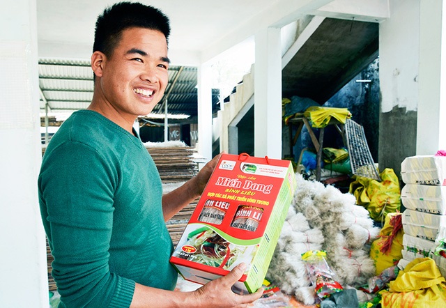HTX Đình Trung: Nâng tầm thương hiệu miến sạch