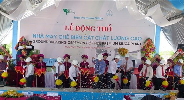 Xây dựng nhà máy bột thạch anh chất lượng cao đầu tiên tại Việt Nam