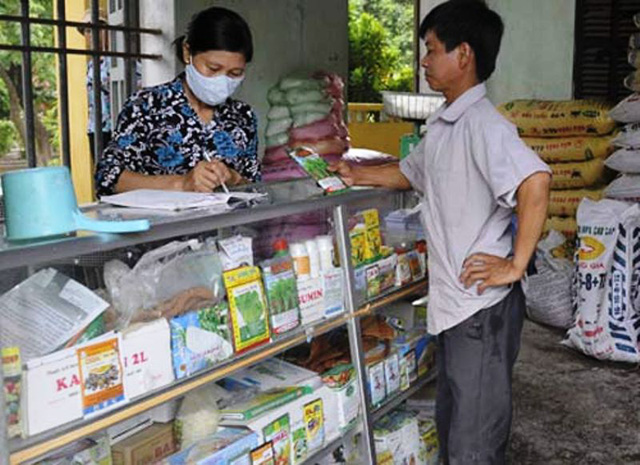 Bán thuốc bảo vệ thực vật phải có trình độ trung cấp
