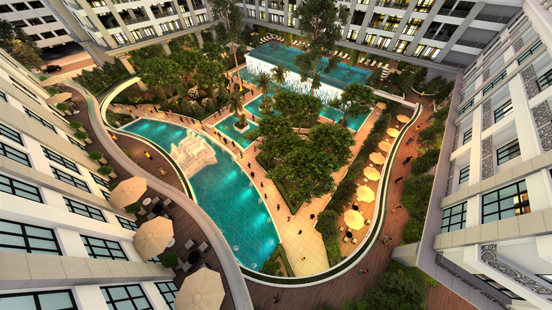 Không gian xanh nâng tầm cuộc sống tại Sunshine Garden