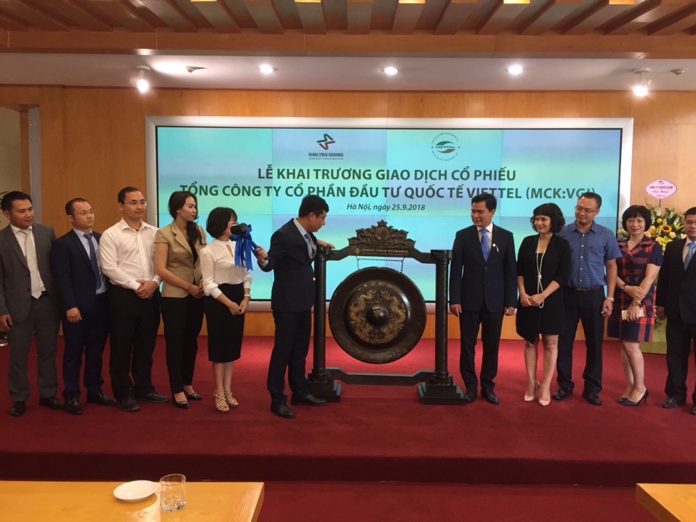 Viettel Global tăng hết biên độ phiên chào sàn