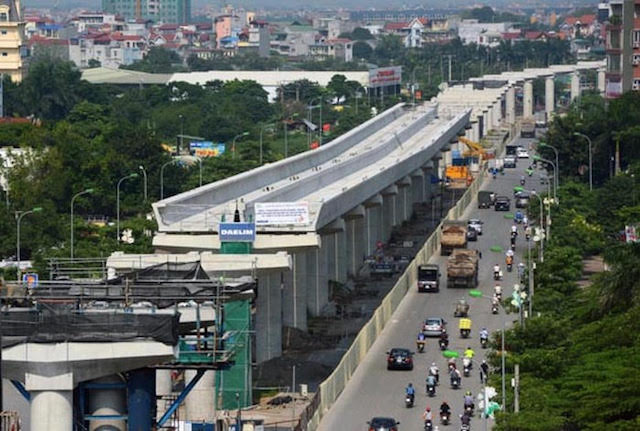 Tuyến đường sắt đô thị đoạn Nhổn – ga Hà Nội sẽ được vận hành vào năm 2020