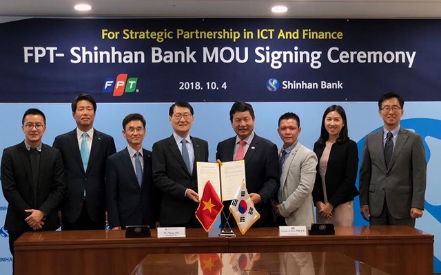 FPT hợp tác với Shinhan Bank lĩnh vực ngân hàng số