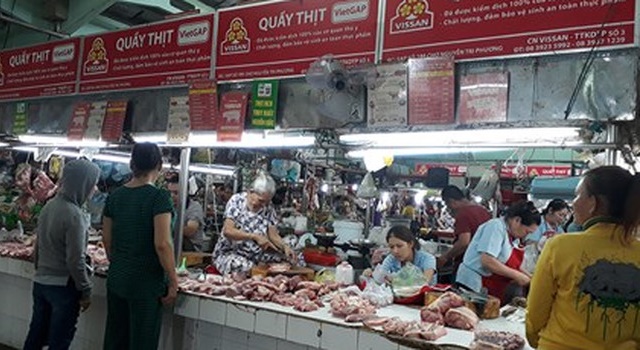 TP.Hồ Chí Minh: Tăng giá thịt lợn thuộc chương trình bình ổn thị trường