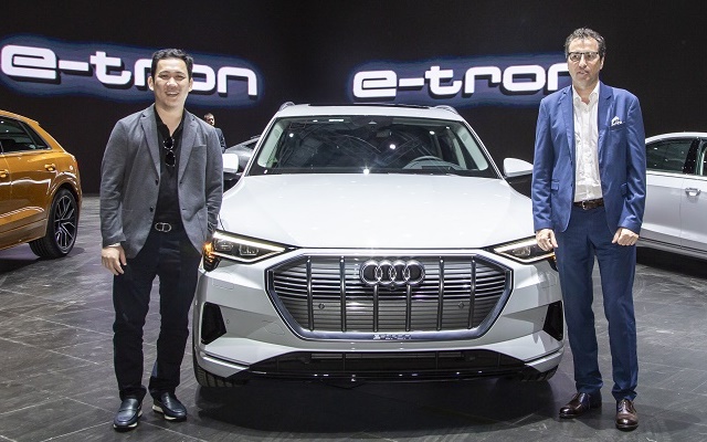 Xe điện Audi e-tron được bán tại ASEAN từ năm 2019